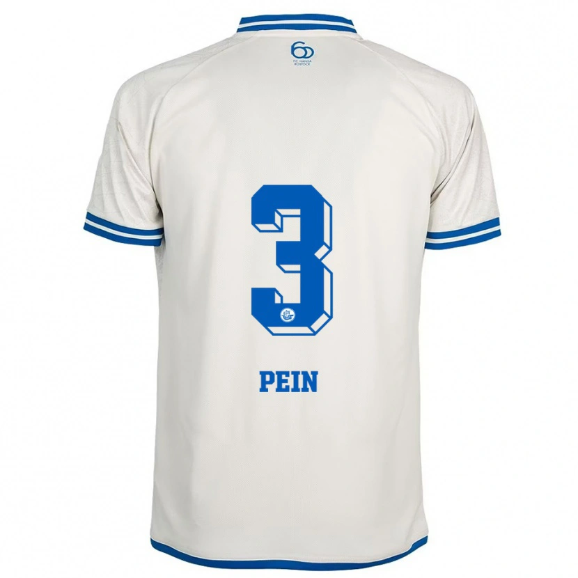 Danxen Kinder Ria Pein #3 Weiß Blau Auswärtstrikot Trikot 2025/26 T-Shirt Schweiz