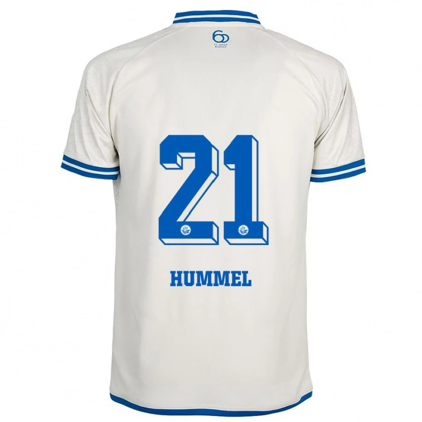 Danxen Kinder David Hummel #21 Weiß Blau Auswärtstrikot Trikot 2025/26 T-Shirt Schweiz