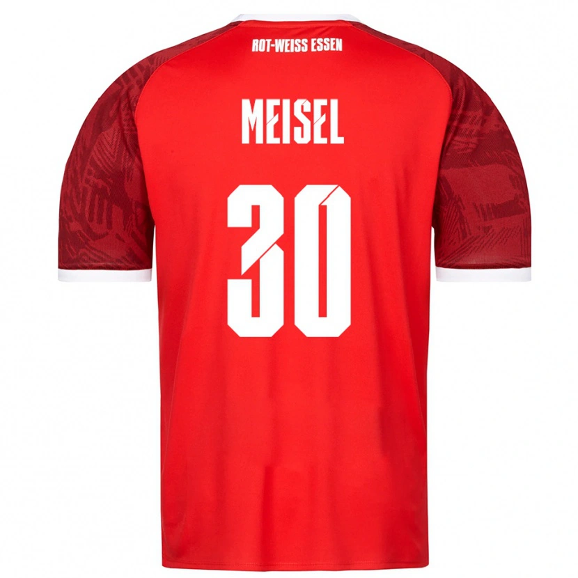 Danxen Kinder Kelsey Owusu #30 Rot Burgunder Weiß Auswärtstrikot Trikot 2025/26 T-Shirt Schweiz