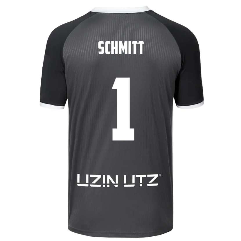 Danxen Kinder Max Schmitt #1 Grau Weiß Auswärtstrikot Trikot 2025/26 T-Shirt Schweiz