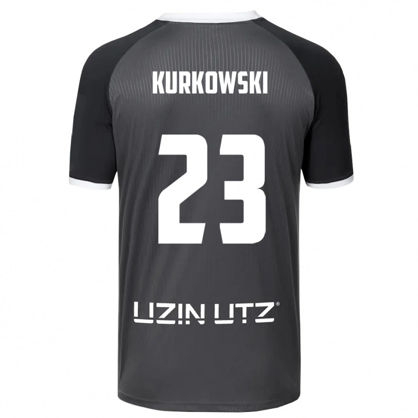 Danxen Kinder Hannes Kurkowski #23 Grau Weiß Auswärtstrikot Trikot 2025/26 T-Shirt Schweiz