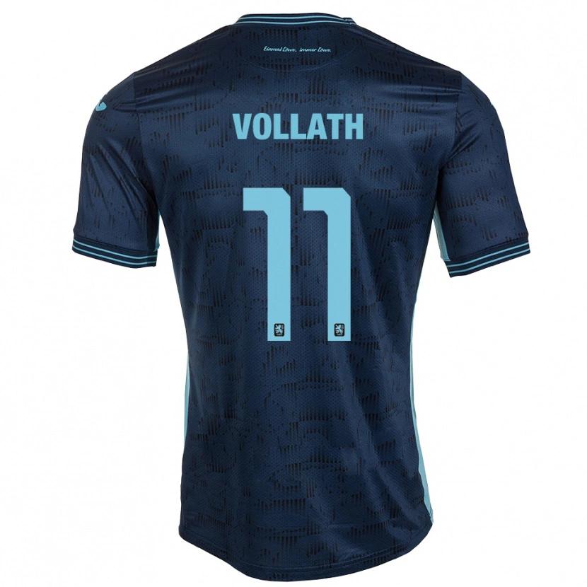 Danxen Kinder René Vollath #11 Königsblau Auswärtstrikot Trikot 2025/26 T-Shirt Schweiz