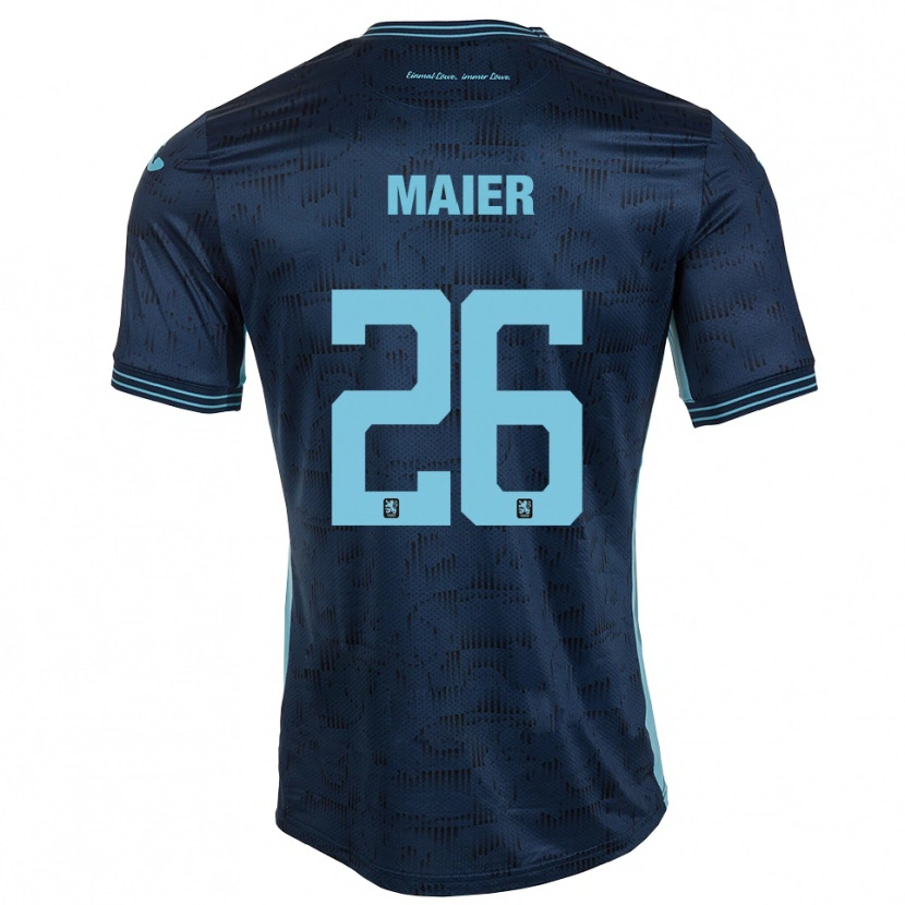 Danxen Kinder Philipp Maier #26 Königsblau Auswärtstrikot Trikot 2025/26 T-Shirt Schweiz