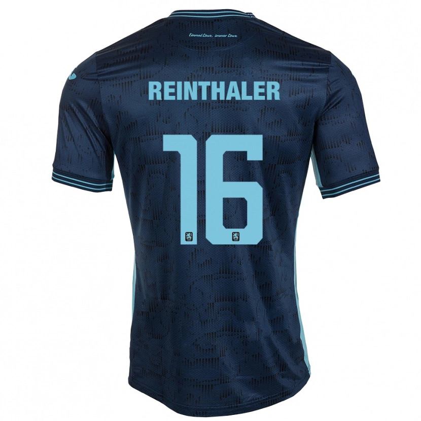 Danxen Kinder Max Reinthaler #16 Königsblau Auswärtstrikot Trikot 2025/26 T-Shirt Schweiz