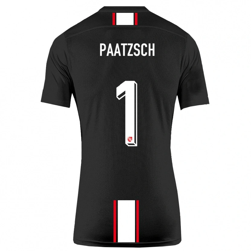 Danxen Kinder Pascal Paatzsch #1 Schwarz Weiß Auswärtstrikot Trikot 2025/26 T-Shirt Schweiz