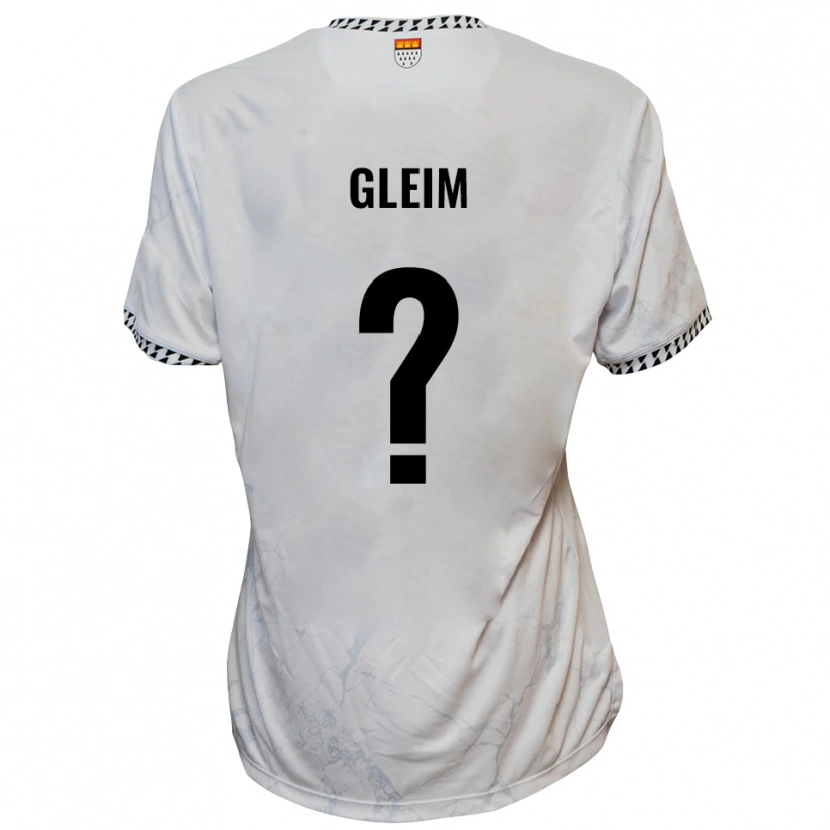 Danxen Kinder Rebecca Gleim #0 Weiß Schwarz Auswärtstrikot Trikot 2025/26 T-Shirt Schweiz