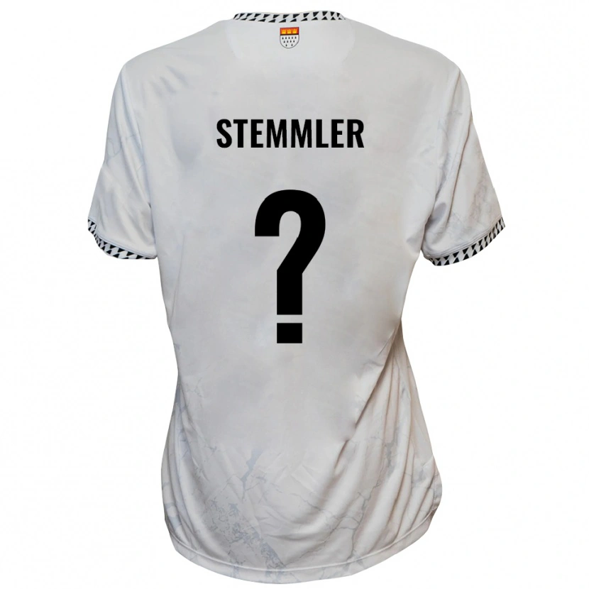 Danxen Kinder Sophie Stemmler #0 Weiß Schwarz Auswärtstrikot Trikot 2025/26 T-Shirt Schweiz