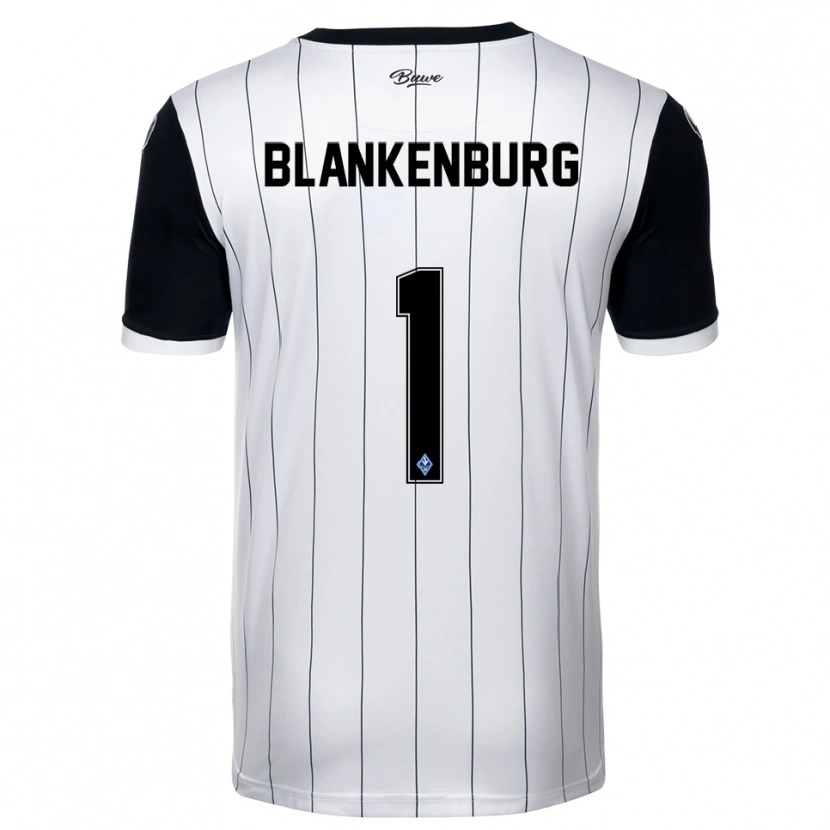 Danxen Kinder Luca Blankenburg #1 Weiß Schwarz Auswärtstrikot Trikot 2025/26 T-Shirt Schweiz