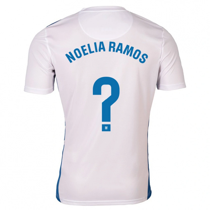 Danxen Herren Noelia Ramos Álvarez #0 Weiß Blau Heimtrikot Trikot 2025/26 T-Shirt Schweiz