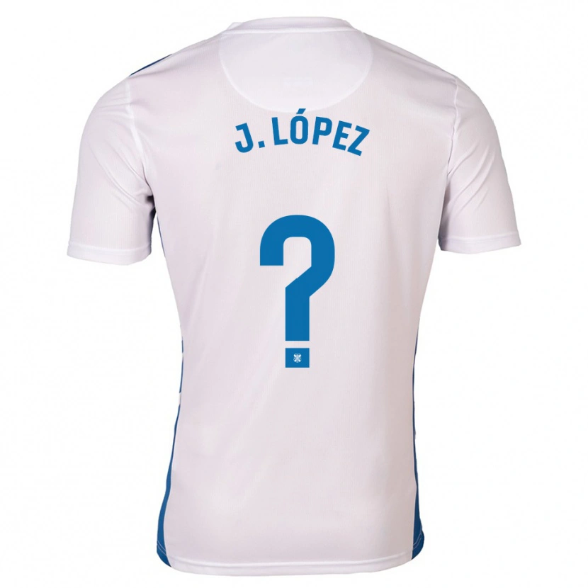 Danxen Herren Jennifer López #0 Weiß Blau Heimtrikot Trikot 2025/26 T-Shirt Schweiz
