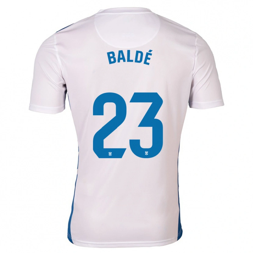 Danxen Herren Ibrahim Baldé #23 Weiß Blau Heimtrikot Trikot 2025/26 T-Shirt Schweiz