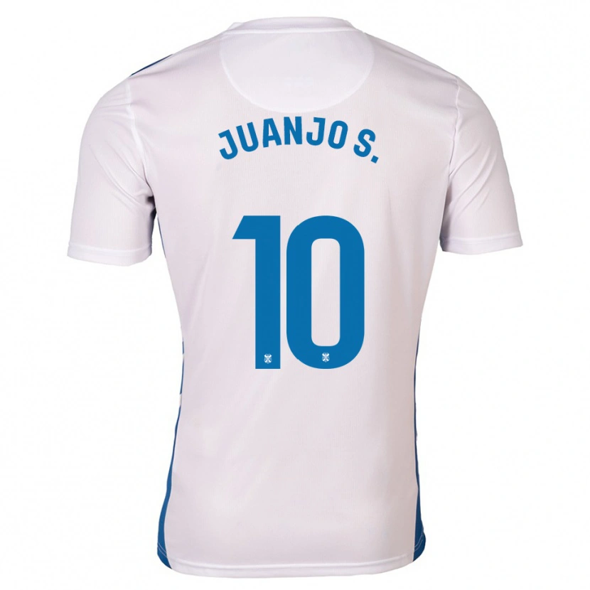 Danxen Herren Juanjo Sánchez #10 Weiß Blau Heimtrikot Trikot 2025/26 T-Shirt Schweiz