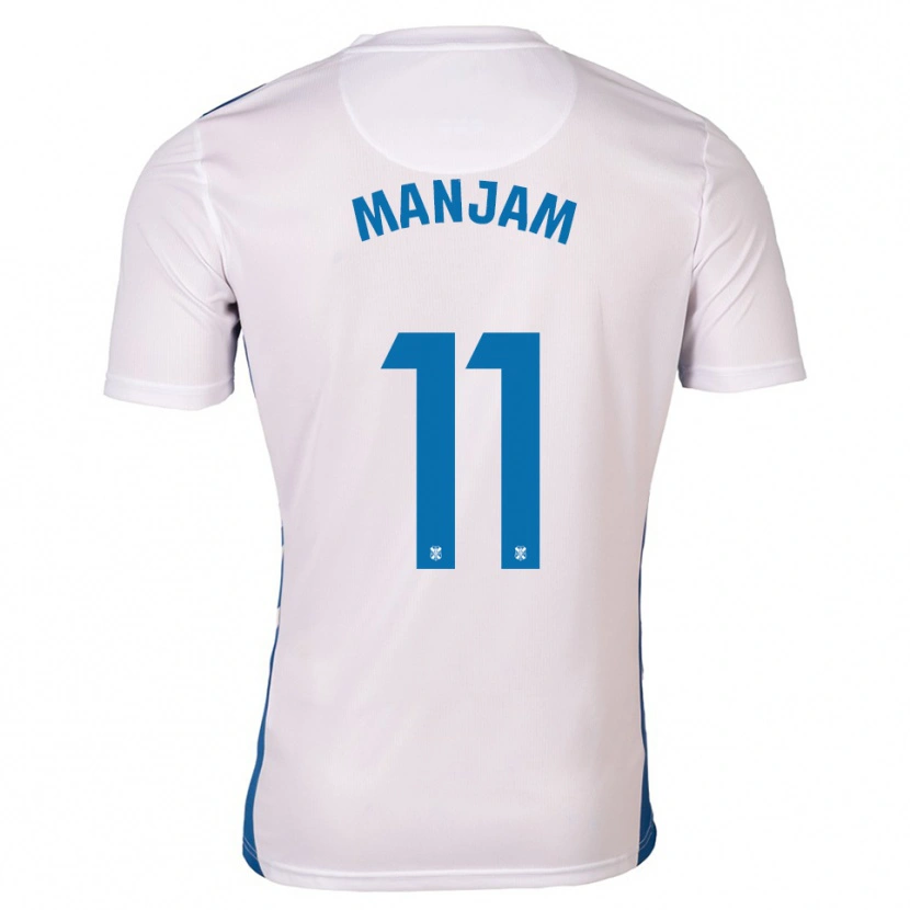 Danxen Herren Alassan Manjam #11 Weiß Blau Heimtrikot Trikot 2025/26 T-Shirt Schweiz