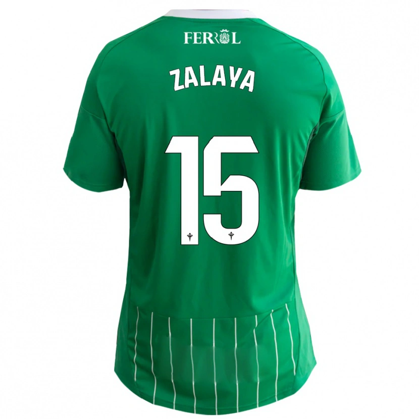 Danxen Herren Álex Zalaya #15 Grün Weiß Heimtrikot Trikot 2025/26 T-Shirt Schweiz