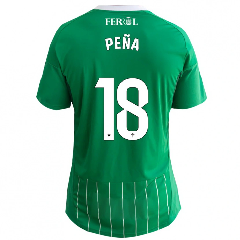 Danxen Herren Álvaro Peña #18 Grün Weiß Heimtrikot Trikot 2025/26 T-Shirt Schweiz