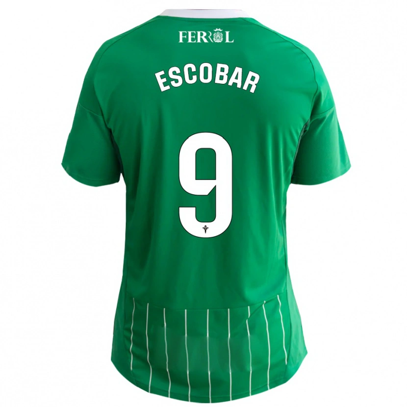 Danxen Herren Antón Escobar #9 Grün Weiß Heimtrikot Trikot 2025/26 T-Shirt Schweiz