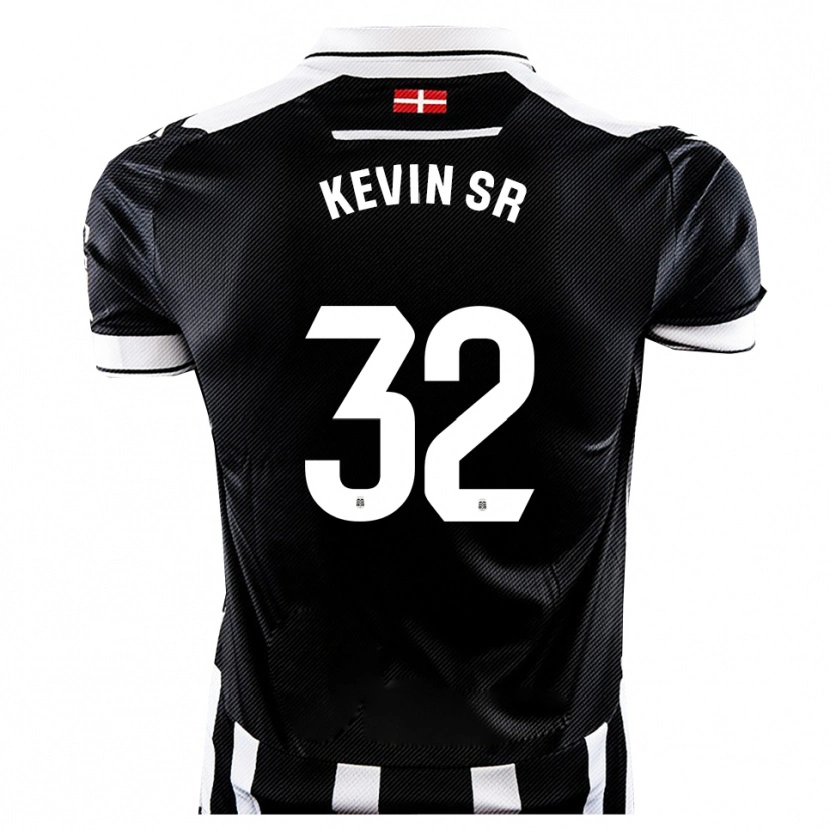 Danxen Herren Kevin Sánchez #32 Schwarz Weiß Heimtrikot Trikot 2025/26 T-Shirt Schweiz