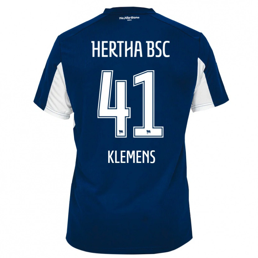 Danxen Herren Pascal Klemens #41 Weiß Blau Heimtrikot Trikot 2025/26 T-Shirt Schweiz