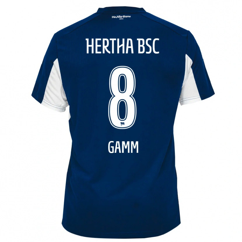 Danxen Herren Giorgio Gamm #8 Weiß Blau Heimtrikot Trikot 2025/26 T-Shirt Schweiz