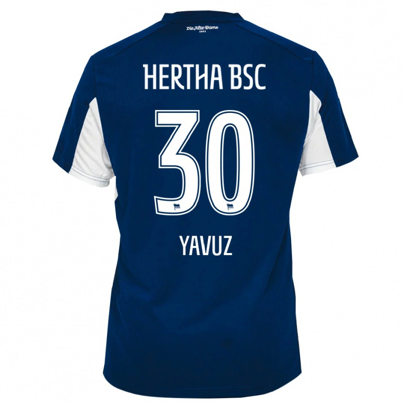 Danxen Herren Senanur Yavuz #30 Weiß Blau Heimtrikot Trikot 2025/26 T-Shirt Schweiz