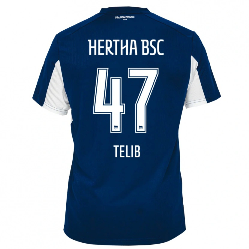 Danxen Herren Selim Telib #47 Weiß Blau Heimtrikot Trikot 2025/26 T-Shirt Schweiz