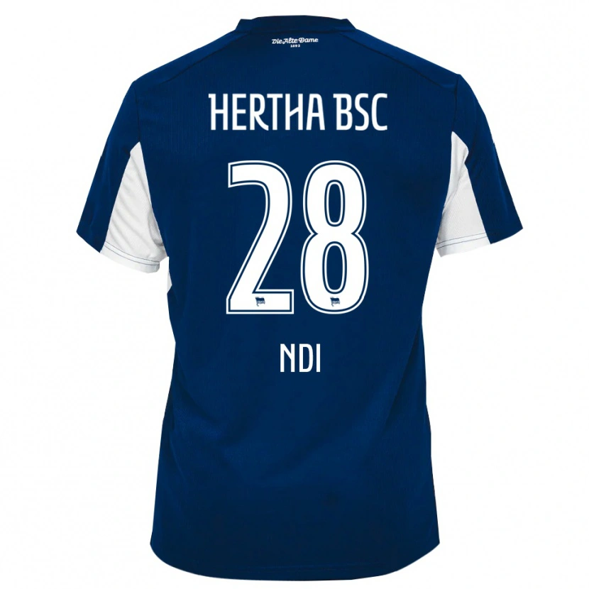 Danxen Herren Jelani Ndi #28 Weiß Blau Heimtrikot Trikot 2025/26 T-Shirt Schweiz