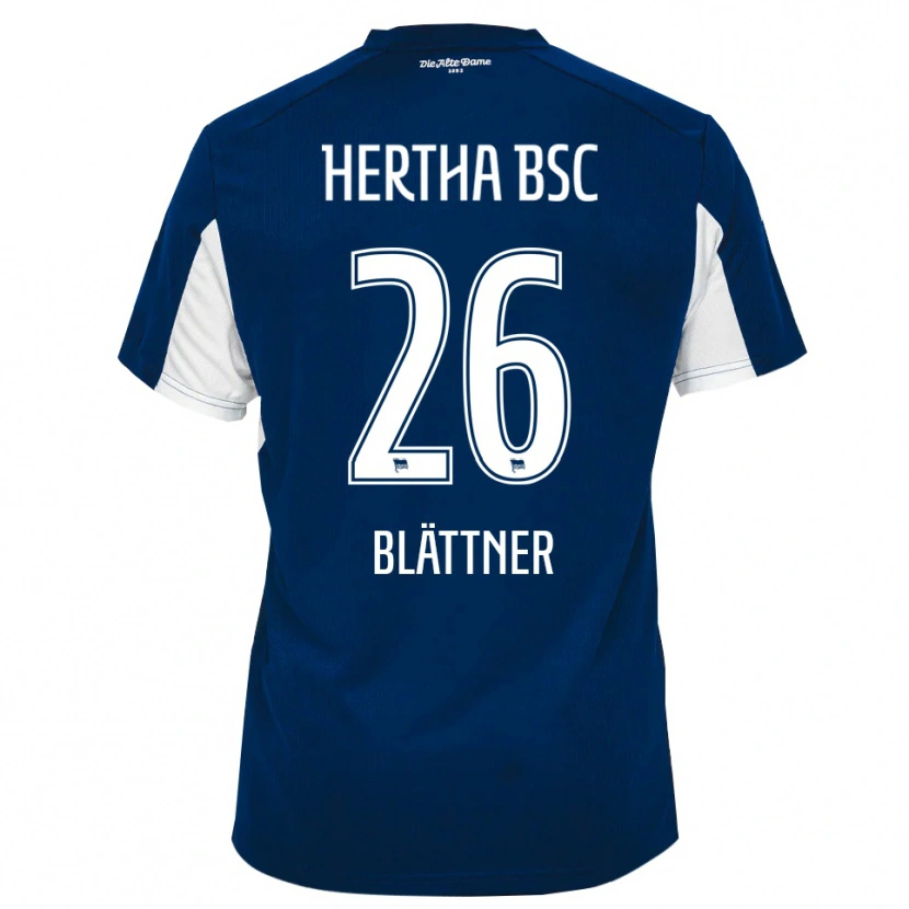 Danxen Herren Amelie Blättner #26 Weiß Blau Heimtrikot Trikot 2025/26 T-Shirt Schweiz