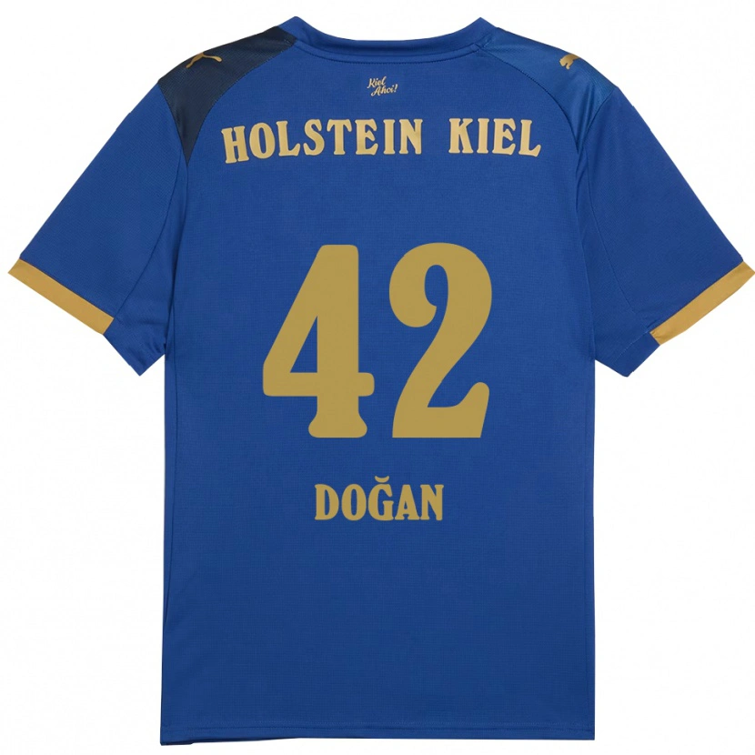 Danxen Herren Tyler Doğan #42 Blau Gold Heimtrikot Trikot 2025/26 T-Shirt Schweiz