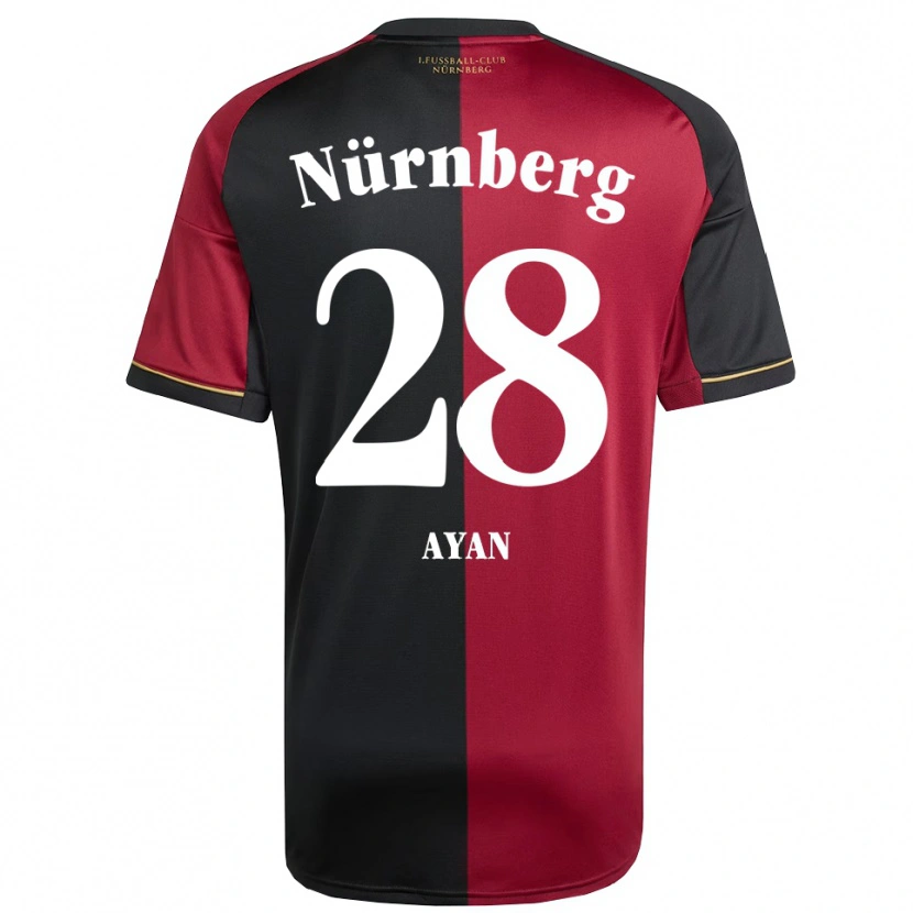 Danxen Herren Üveys Ayan #28 Burgunder Schwarz Heimtrikot Trikot 2025/26 T-Shirt Schweiz