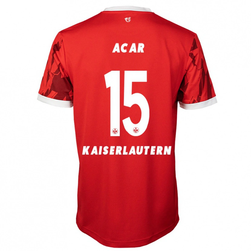 Danxen Herren Samet Acar #15 Rot Weiß Heimtrikot Trikot 2025/26 T-Shirt Schweiz