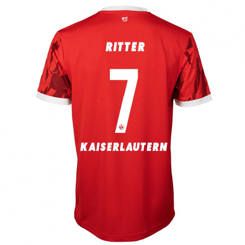 Danxen Herren Marlon Ritter #7 Rot Weiß Heimtrikot Trikot 2025/26 T-Shirt Schweiz