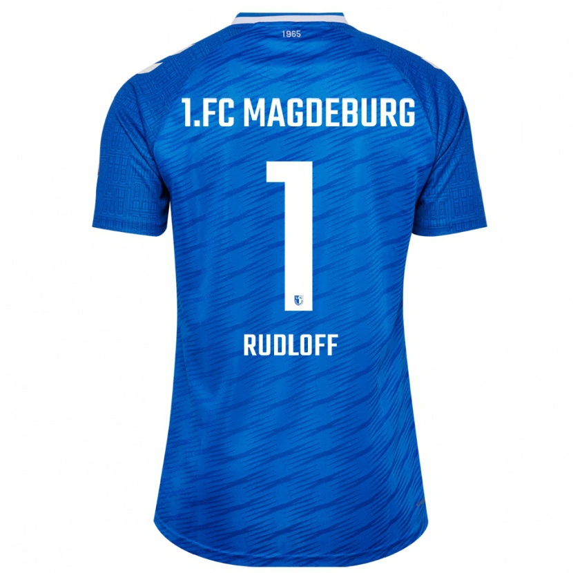 Danxen Herren Florentine Rudloff #1 Blau Weiß Heimtrikot Trikot 2025/26 T-Shirt Schweiz