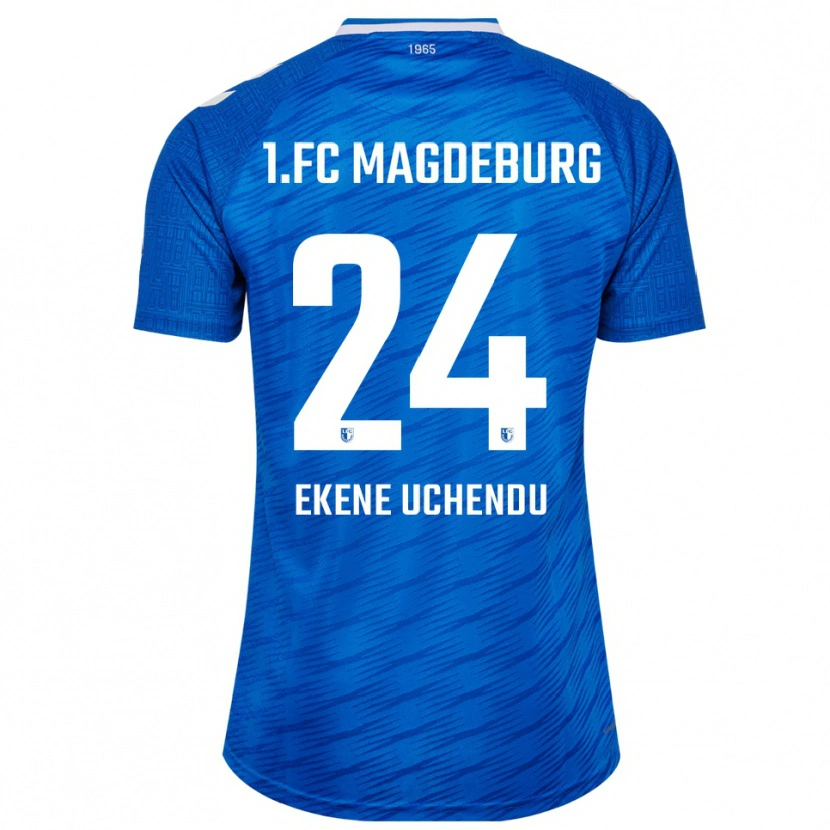 Danxen Herren Esposito Ekene Uchendu #24 Blau Weiß Heimtrikot Trikot 2025/26 T-Shirt Schweiz