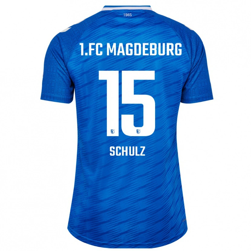 Danxen Herren Yona Schulz #15 Blau Weiß Heimtrikot Trikot 2025/26 T-Shirt Schweiz