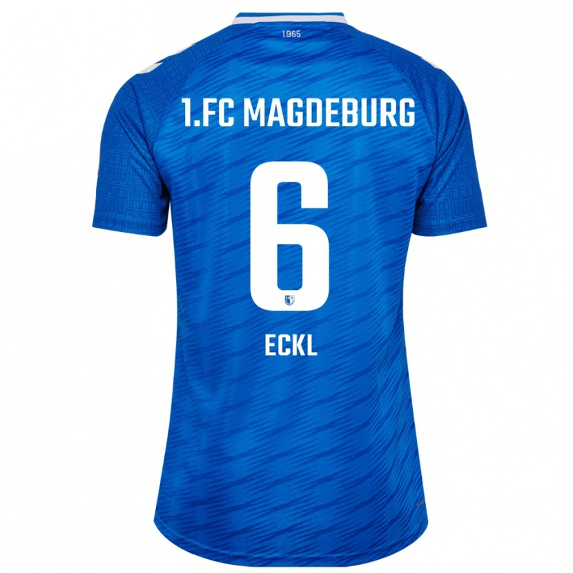 Danxen Herren Hanna Eckl #6 Blau Weiß Heimtrikot Trikot 2025/26 T-Shirt Schweiz