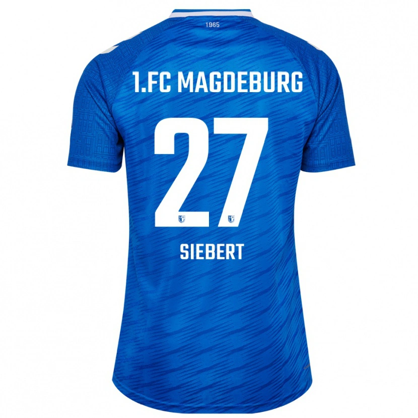 Danxen Herren Marlon Siebert #27 Blau Weiß Heimtrikot Trikot 2025/26 T-Shirt Schweiz