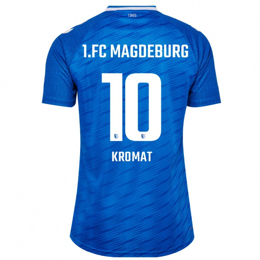 Danxen Herren Justus Kromat #10 Blau Weiß Heimtrikot Trikot 2025/26 T-Shirt Schweiz