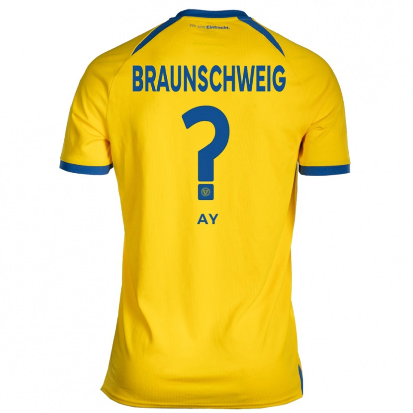 Danxen Herren Berk Ay #0 Gelb Blau Heimtrikot Trikot 2025/26 T-Shirt Schweiz