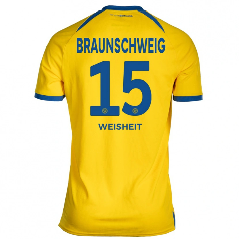 Danxen Herren Noah Weisheit #15 Gelb Blau Heimtrikot Trikot 2025/26 T-Shirt Schweiz