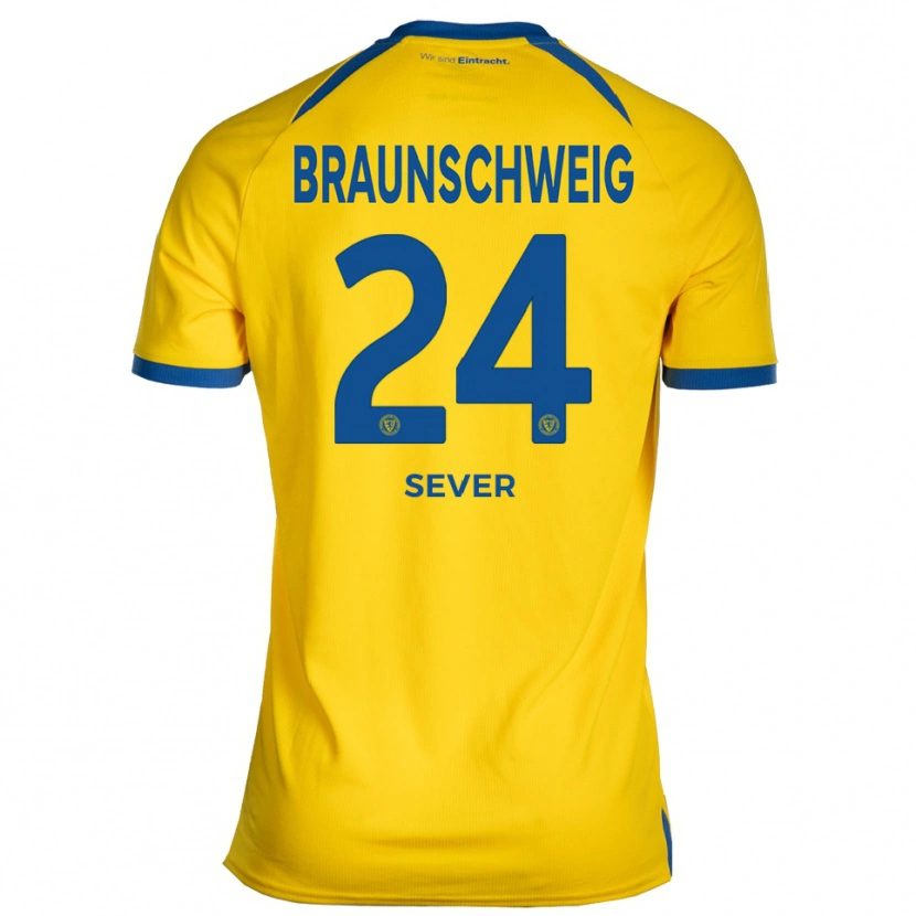 Danxen Herren Ömer Sever #24 Gelb Blau Heimtrikot Trikot 2025/26 T-Shirt Schweiz