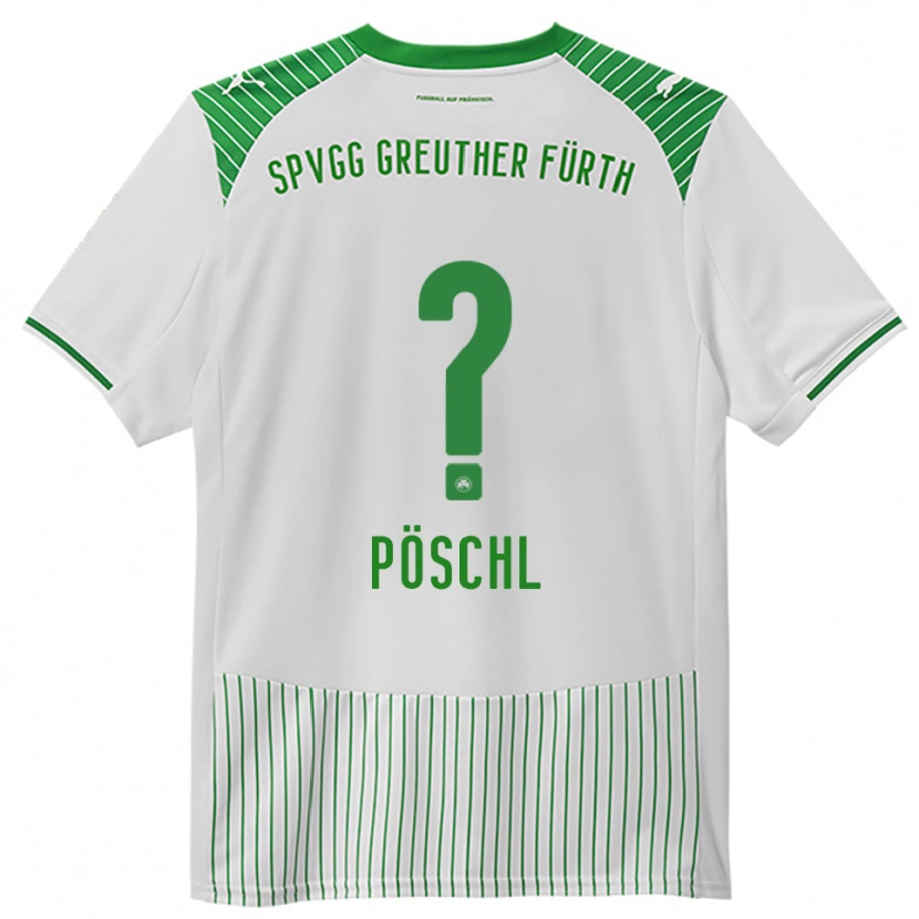 Danxen Herren Katja Pöschl #0 Weiß Grün Heimtrikot Trikot 2025/26 T-Shirt Schweiz