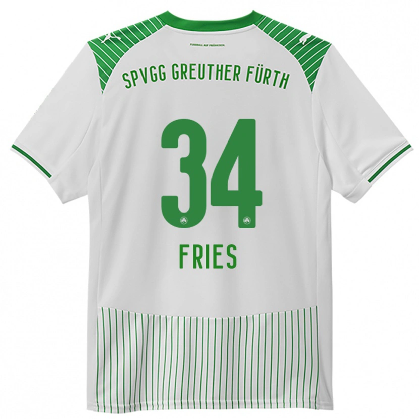Danxen Herren Marlon Fries #34 Weiß Grün Heimtrikot Trikot 2025/26 T-Shirt Schweiz
