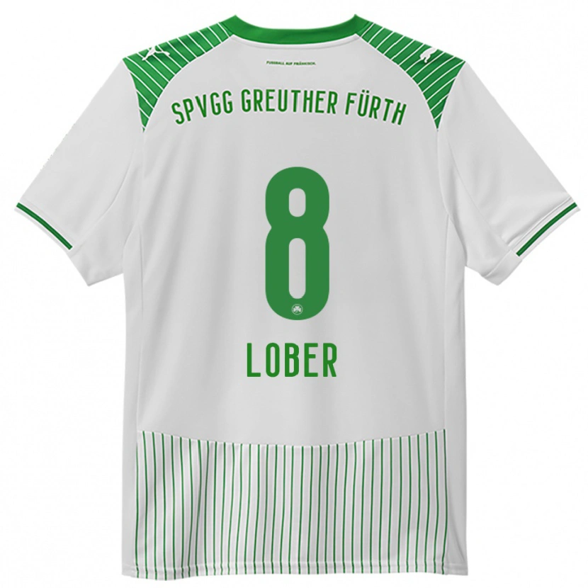 Danxen Herren Jannik Lober #8 Weiß Grün Heimtrikot Trikot 2025/26 T-Shirt Schweiz