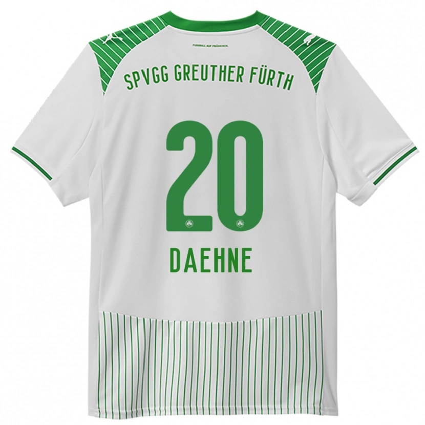 Danxen Herren Luis Daehne #20 Weiß Grün Heimtrikot Trikot 2025/26 T-Shirt Schweiz