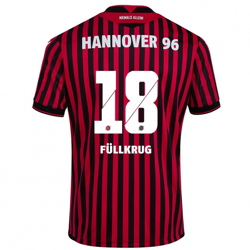 Danxen Herren Anna-Lena Füllkrug #18 Rot Schwarz Heimtrikot Trikot 2025/26 T-Shirt Schweiz