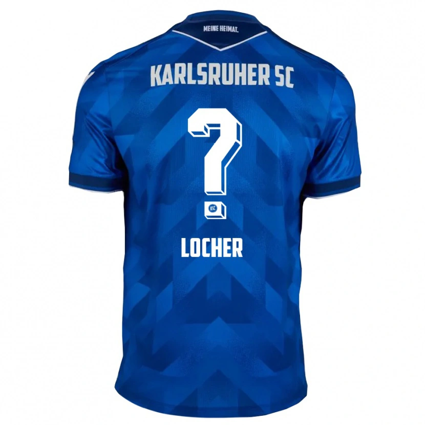 Danxen Herren Lena Locher #0 Blau Weiß Heimtrikot Trikot 2025/26 T-Shirt Schweiz