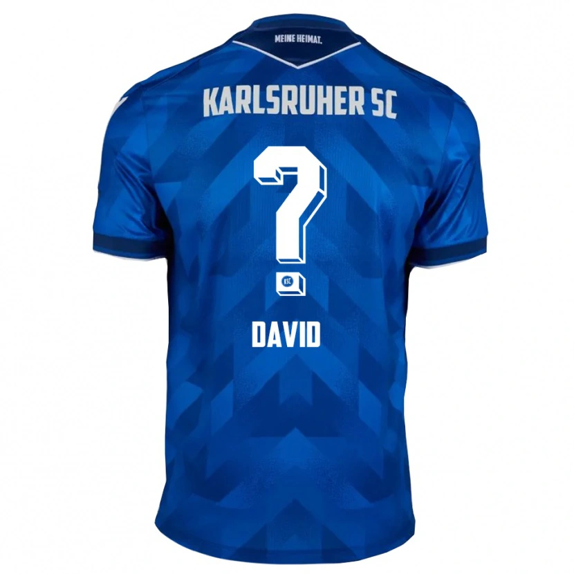 Danxen Herren Christin David #0 Blau Weiß Heimtrikot Trikot 2025/26 T-Shirt Schweiz
