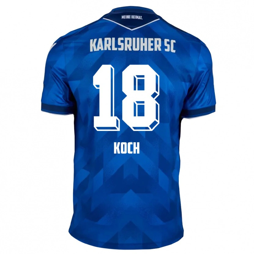 Danxen Herren Aki Koch #18 Blau Weiß Heimtrikot Trikot 2025/26 T-Shirt Schweiz