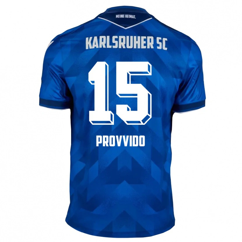 Danxen Herren Luca Provvido #15 Blau Weiß Heimtrikot Trikot 2025/26 T-Shirt Schweiz