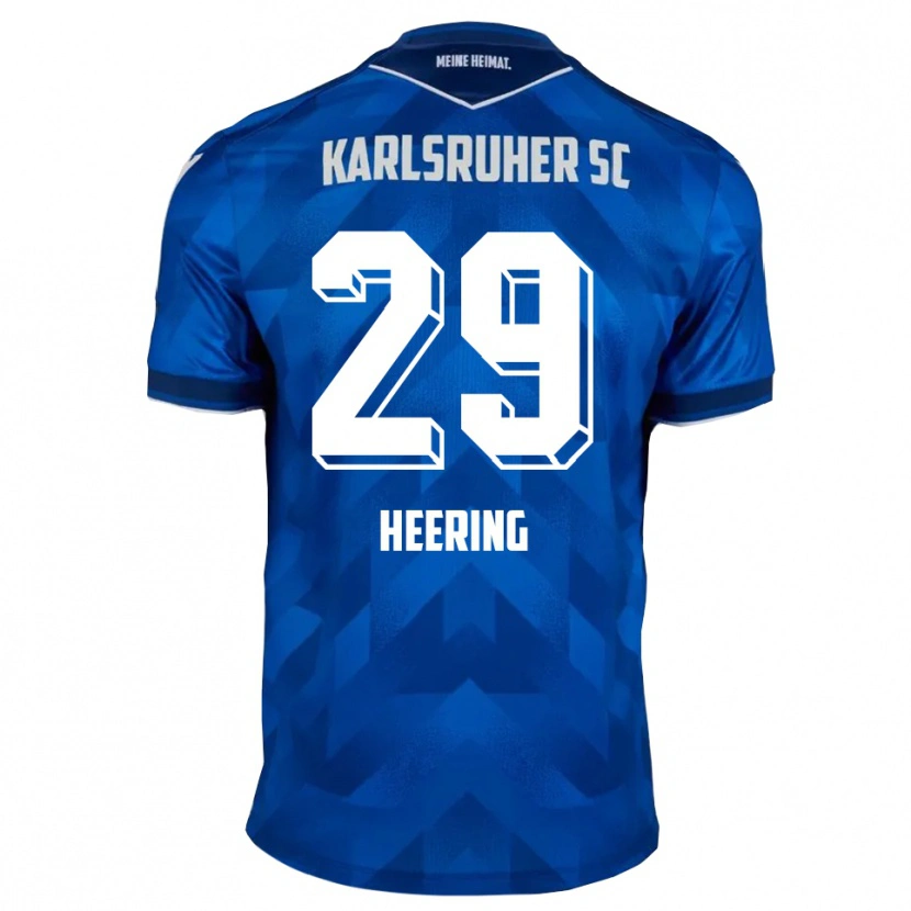 Danxen Herren Simon Heering #29 Blau Weiß Heimtrikot Trikot 2025/26 T-Shirt Schweiz